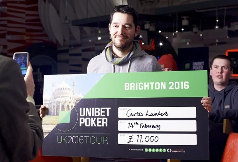Curtis Lambert wins Unibet Poker UK Tour 2016